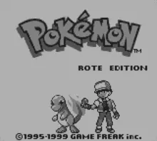 Image n° 1 - screenshots  : Pokemon - Rote Edition